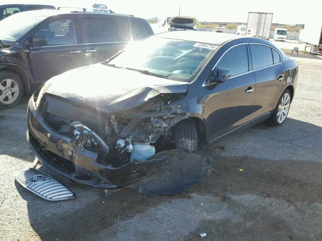 1G4GJ5G36CF318761 - 2012 BUICK LACROSSE T BLACK photo 2