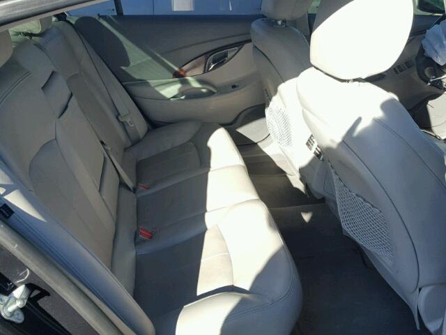 1G4GJ5G36CF318761 - 2012 BUICK LACROSSE T BLACK photo 6