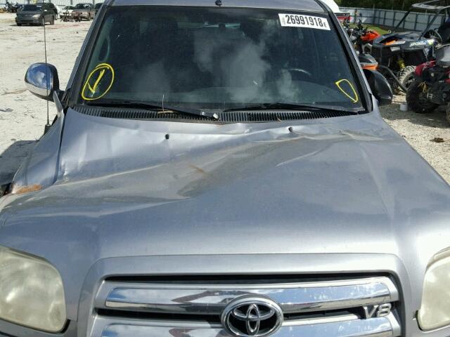 5TBET34126S548999 - 2006 TOYOTA TUNDRA DOU SILVER photo 7