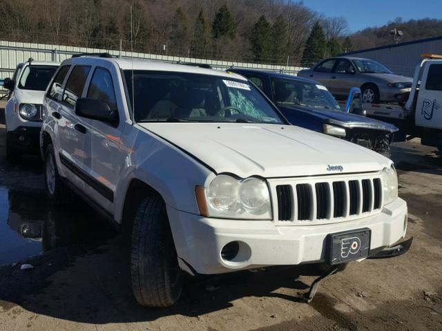 1J4GR48K76C113527 - 2006 JEEP GRAND CHER WHITE photo 1