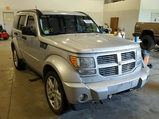 1D4PT4GK5BW584077 - 2011 DODGE NITRO HEAT SILVER photo 1