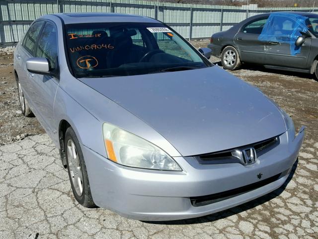 1HGCM66564A019046 - 2004 HONDA ACCORD EX SILVER photo 1