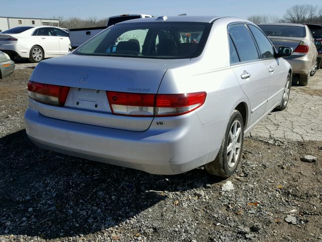 1HGCM66564A019046 - 2004 HONDA ACCORD EX SILVER photo 4