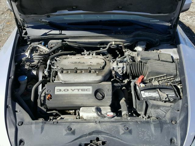 1HGCM66564A019046 - 2004 HONDA ACCORD EX SILVER photo 7