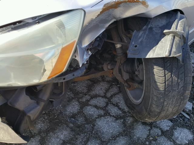 1HGCM66564A019046 - 2004 HONDA ACCORD EX SILVER photo 9