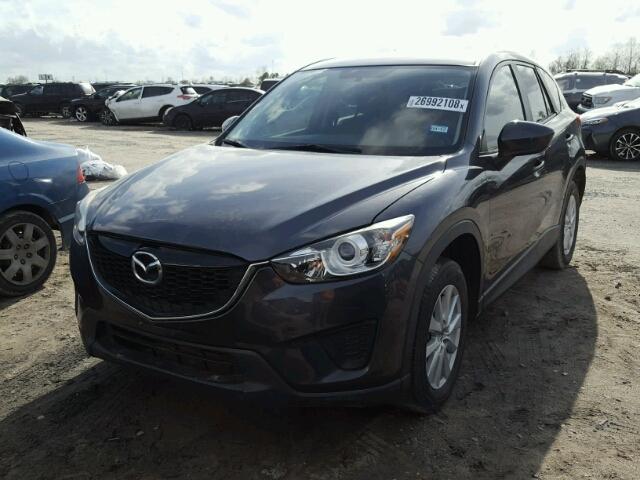 JM3KE2BE5E0314689 - 2014 MAZDA CX-5 SPORT GRAY photo 2