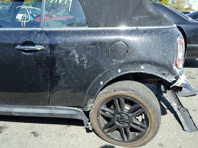 WMWZN3C54FT862711 - 2015 MINI COOPER BLACK photo 9