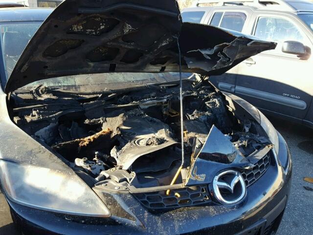 JM3ER29L980182787 - 2008 MAZDA CX-7 BLACK photo 9