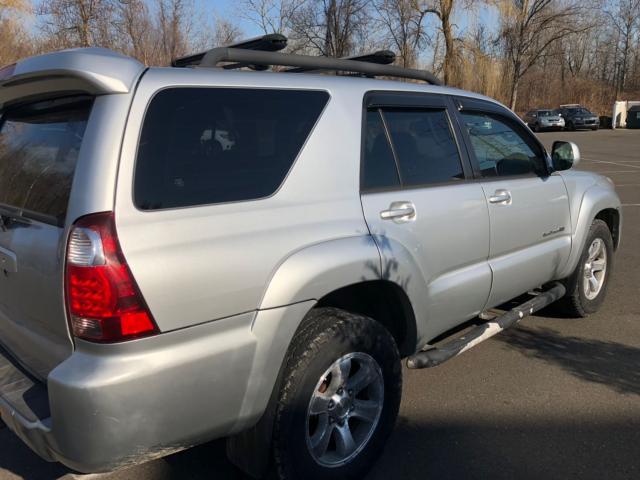 JTEBU14R868066782 - 2006 TOYOTA 4RUNNER SR SILVER photo 4