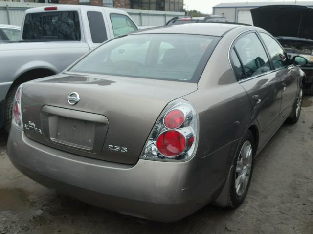 1N4AL11E95C198195 - 2005 NISSAN ALTIMA S GRAY photo 4