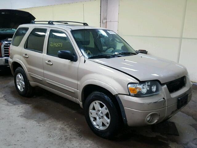 1FMCU94167KA65681 - 2007 FORD ESCAPE LIM TAN photo 1