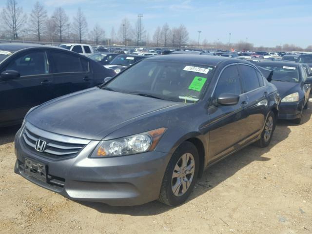 1HGCP2F44CA064122 - 2012 HONDA ACCORD LXP GRAY photo 2