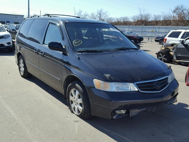 5FNRL18904B052419 - 2004 HONDA ODYSSEY EX BLACK photo 1