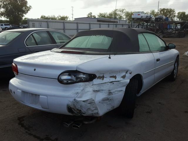 3C3EL45H4WT302135 - 1998 CHRYSLER SEBRING JX WHITE photo 4