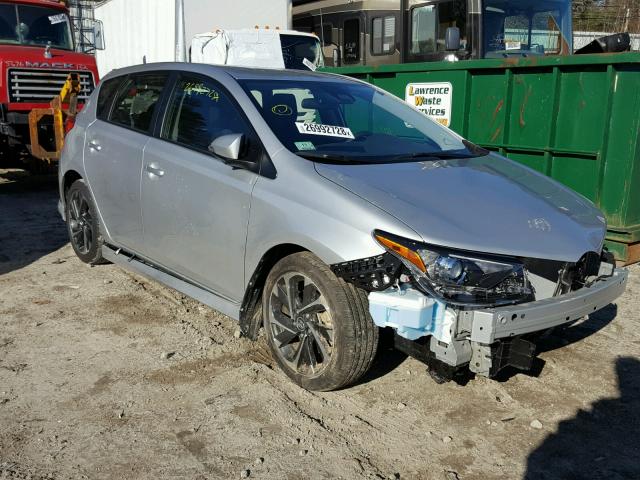 JTNKARJE0JJ558345 - 2018 TOYOTA COROLLA IM GRAY photo 1