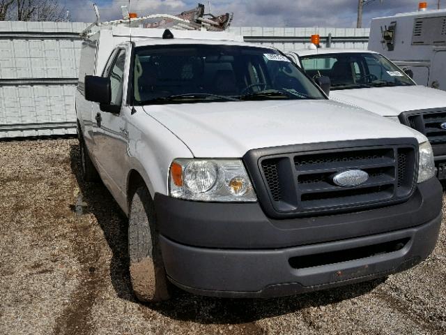 1FTRF12258KC27887 - 2008 FORD F150 WHITE photo 1