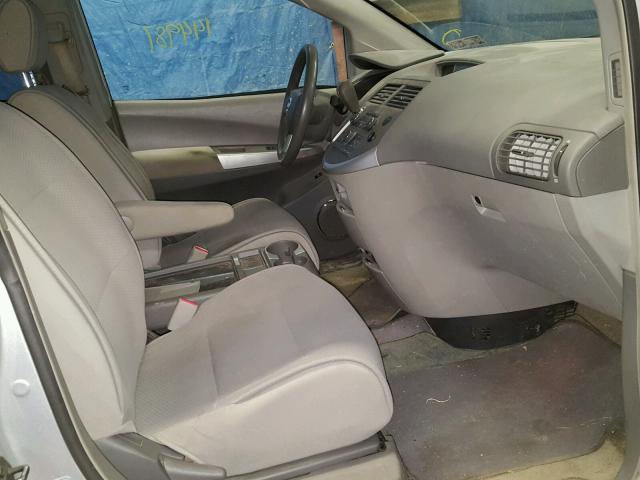 5N1BV28U78N108557 - 2008 NISSAN QUEST S SILVER photo 5