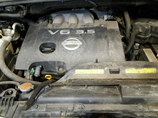 5N1BV28U78N108557 - 2008 NISSAN QUEST S SILVER photo 7