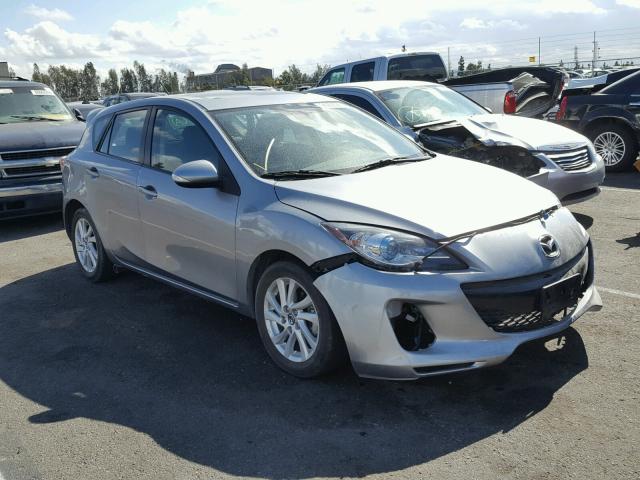 JM1BL1MP8D1798387 - 2013 MAZDA 3 I GRAY photo 1