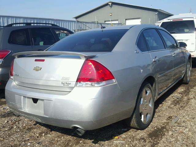 2G1WD58C179177692 - 2007 CHEVROLET IMPALA SUP SILVER photo 4