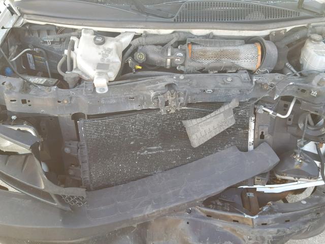 1GCUGADX7A1150161 - 2010 CHEVROLET EXPRESS G1 WHITE photo 7
