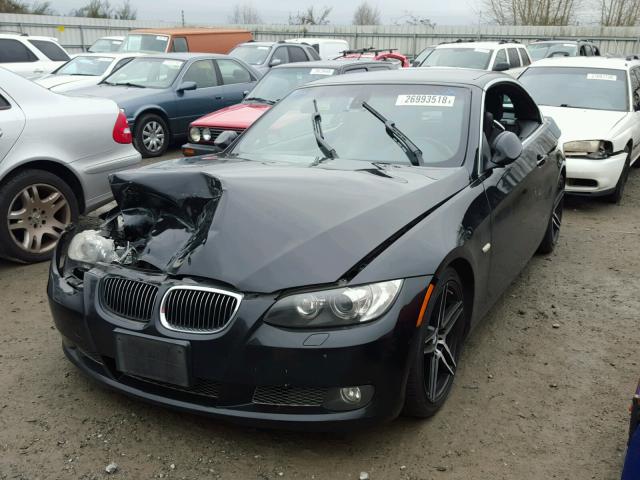 WBAWL735X8PX55271 - 2008 BMW 335 I BLACK photo 2