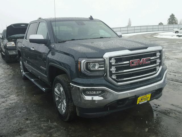 3GTU2NECXJG185909 - 2018 GMC SIERRA K15 BLUE photo 1