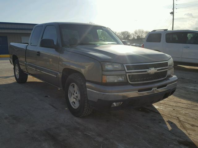 1GCEC19V57Z103700 - 2007 CHEVROLET SILVERADO GRAY photo 1