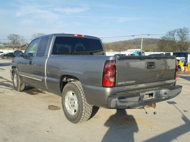 1GCEC19V57Z103700 - 2007 CHEVROLET SILVERADO GRAY photo 3