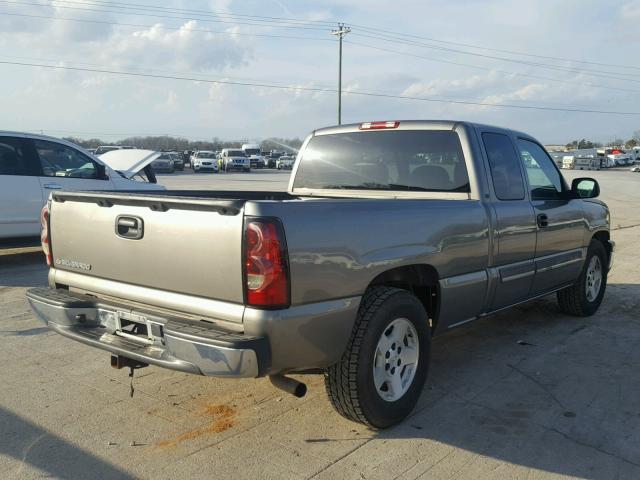 1GCEC19V57Z103700 - 2007 CHEVROLET SILVERADO GRAY photo 4