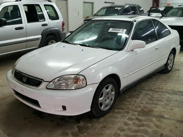 1HGEJ8242YL002474 - 2000 HONDA CIVIC EX თეთრი ფოტო 2