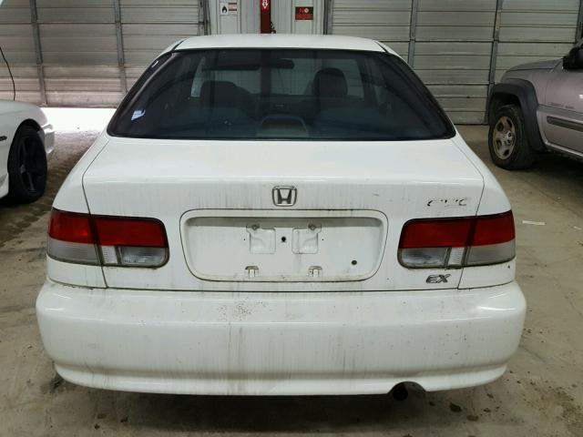 1HGEJ8242YL002474 - 2000 HONDA CIVIC EX WHITE photo 9