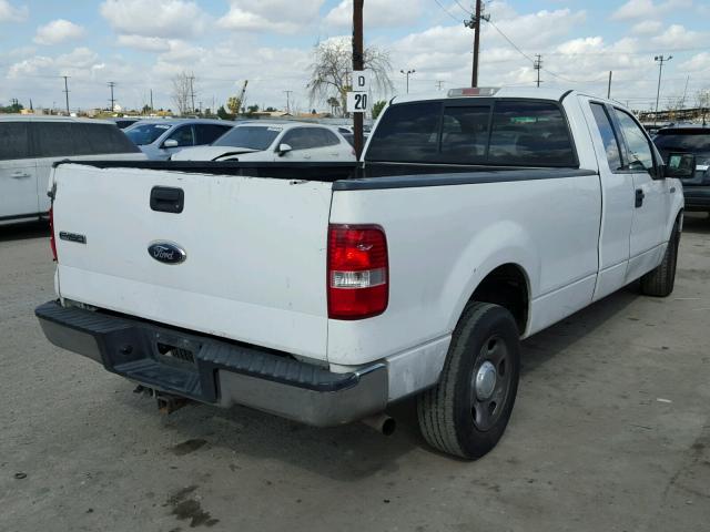 1FTVX12514NB52863 - 2004 FORD F150 WHITE photo 4