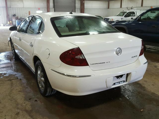 2G4WC582371209652 - 2007 BUICK LACROSSE C WHITE photo 3