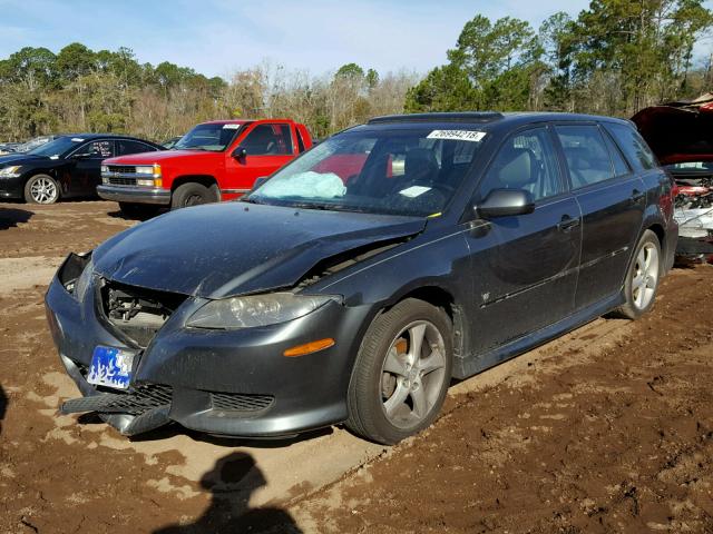 1YVHP82D345N92185 - 2004 MAZDA 6 S GRAY photo 2