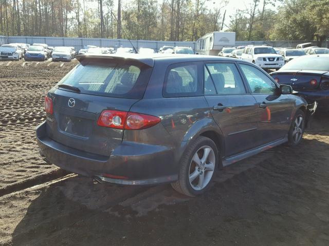 1YVHP82D345N92185 - 2004 MAZDA 6 S GRAY photo 4