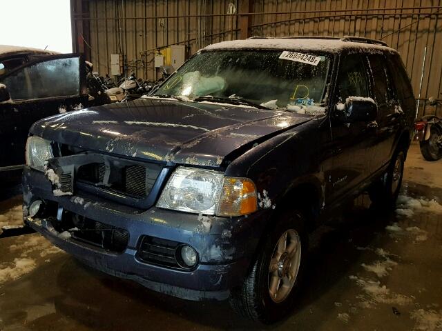 1FMZU73K74ZA38520 - 2004 FORD EXPLORER X BLUE photo 2