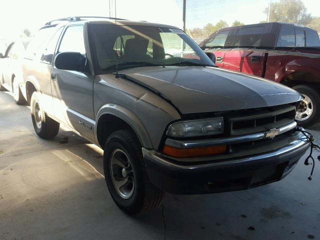 1GNCS18W51K154867 - 2001 CHEVROLET BLAZER TAN photo 1