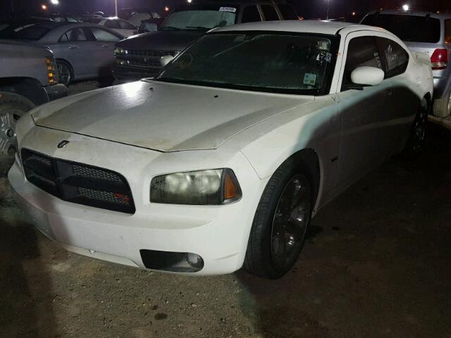 2B3KA53H47H602539 - 2007 DODGE CHARGER R/ WHITE photo 2