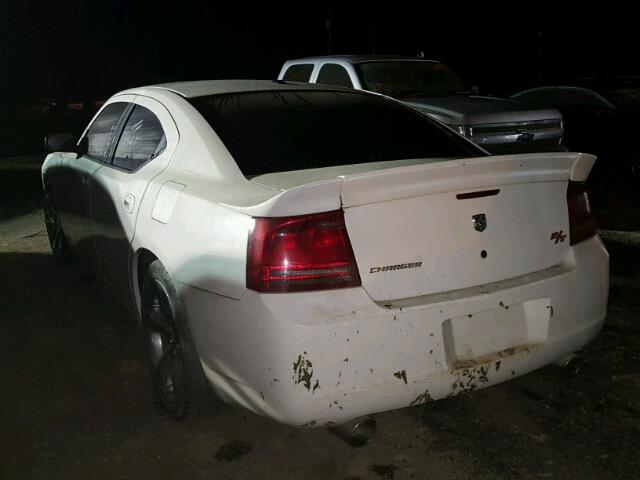 2B3KA53H47H602539 - 2007 DODGE CHARGER R/ WHITE photo 3