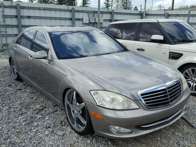 WDDNG86X57A092687 - 2007 MERCEDES-BENZ S 550 4MAT CREAM photo 1