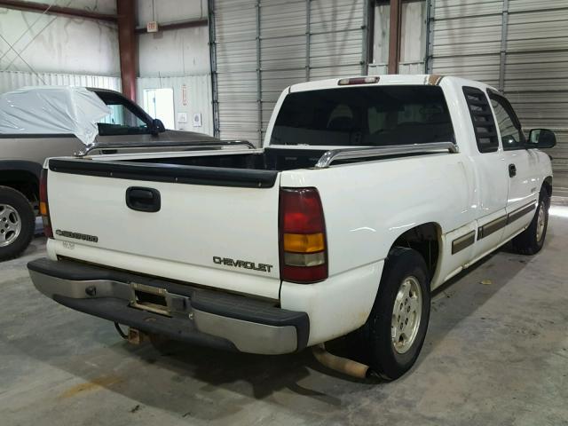 2GCEC19T521225845 - 2002 CHEVROLET SILVERADO WHITE photo 4