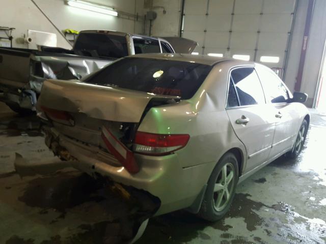 1HGCM56854A021245 - 2004 HONDA ACCORD EX GOLD photo 4