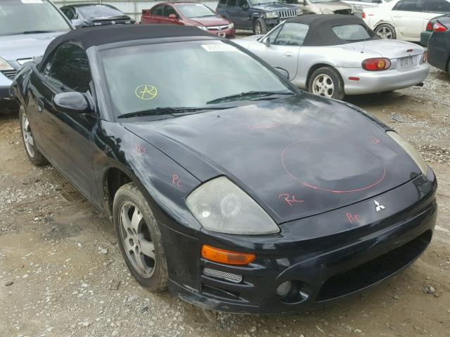 4A3AE45G54E059182 - 2004 MITSUBISHI ECLIPSE SP BLACK photo 1