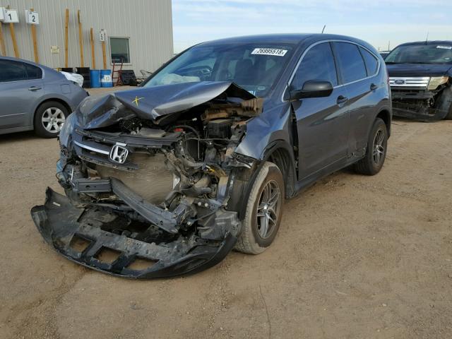 3CZRM3H35EG706745 - 2014 HONDA CR-V LX CHARCOAL photo 2