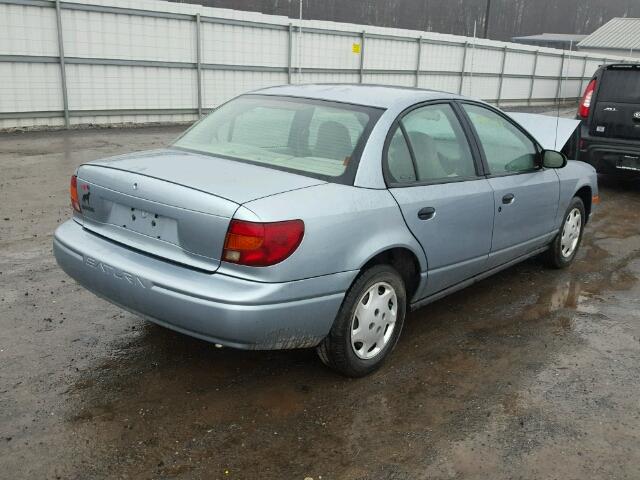 1G8ZH52862Z211132 - 2002 SATURN SL1 BLUE photo 4