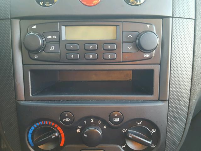 KL1TD666X8B270635 - 2008 CHEVROLET AVEO BASE Կարմիր լուսանկար 9