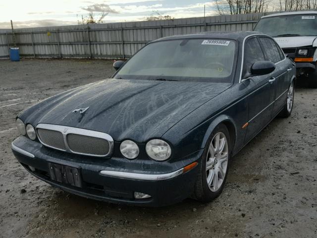 SAJWA79C25SG44578 - 2005 JAGUAR XJ8 L GREEN photo 2