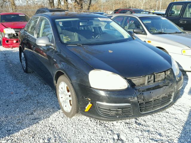 3VWCT71K86M852385 - 2006 VOLKSWAGEN JETTA TDI BLACK photo 1