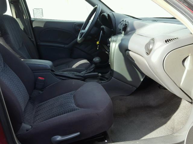 1G2NE52E55M242378 - 2005 PONTIAC GRAND AM S 栗色 照片 5